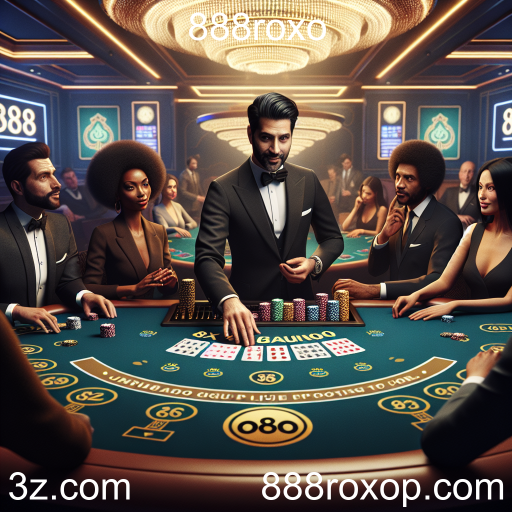 Experiência Imersiva em Jogos Ao Vivo no 888roxo